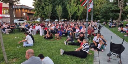 A Milli Kadın Voleybol Takımı’nın, Avrupa şampiyonluğu Düzce’de meydanda izlendi