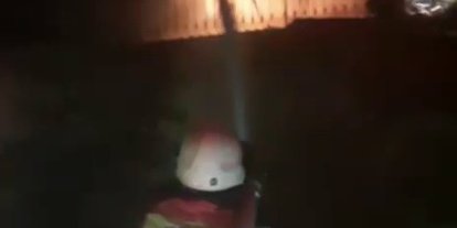 Besni’de ev yangını korkuttu