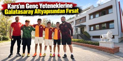 Karslı Genç Futbolculara Galatasaray’dan Davet