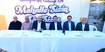 "Mahalle Sizin, Söz Sizin" buluşmalarının bu haftaki durağı Kadıçayırı oldu