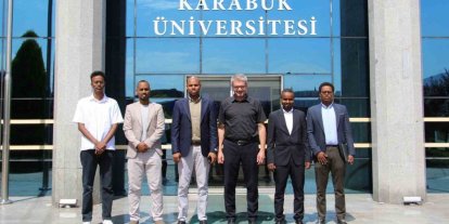 KBÜ ile Somali Baidoa International University arasında akademik iş birliği görüşmesi