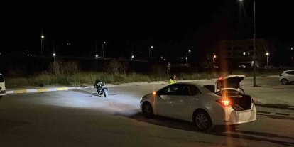 Çorum’da otomobil ile motosiklet çarpıştı: 1 yaralı