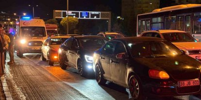 Kayseri’de 3 otomobil çarpıştı: 1 yaralı
