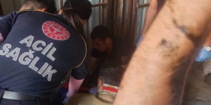 Antakya’da yük asansörü düştü: 1 yaralı