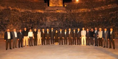 Seydikemer Belediyesi Meclisi Tlos Antik Kenti’nde toplandı
