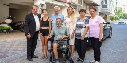 Başkan Yetişkin’den akülü sandalye desteği
