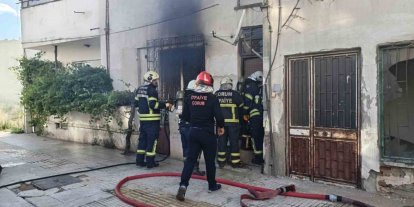 Çorum’da apartman dairesinde çıkan yangın korkuttu
