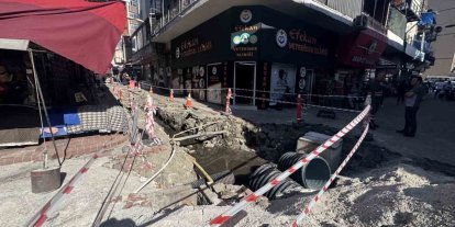15 gün önce açılan çukur esnafı çileden çıkarttı