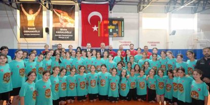 Üzümlü’de milli güreşçiler için gelişim kampı