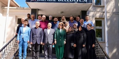Darende’de yatırımlar yerinde incelendi
