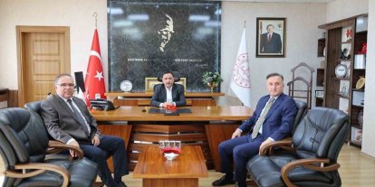 Vali Çiçek’ten İl Milli Eğitim Müdürlüğü’ne çalışma ziyareti