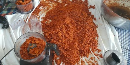 Sinop’ta kadınların tarhana mesaisi başladı