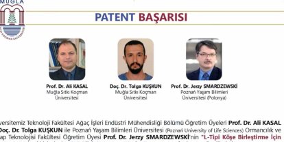 MSKÜ’den mobilya sektörüne 2 yenilikçi buluş