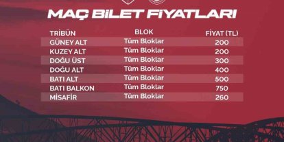 Kayserispor - İstanbul maç biletleri satışa çıkıyor
