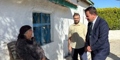 Kaymakam Topaca’dan köylerde anlamlı ziyaretler