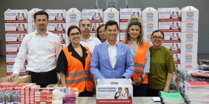 Marmaris’te öğrenciler yeni eğitim yılına destekle başlıyor