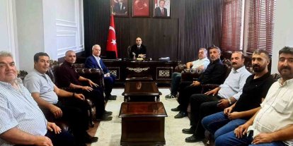 Altun’dan, Kaymakam Ceylan’a hayırlı olsun ziyareti