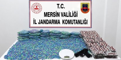 Ekipler baskın yaptı, 70 bin adet uyuşturucu hap ele geçirildi