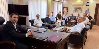 Buharkentli muhtarlar, Kaymakam Haydaroğlu ile görüştü