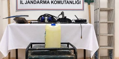Bilecik’te define arayan 2 kişi suçüstü yakalandı