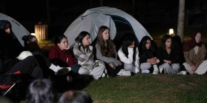 Düzce’de gençler doğa kampında buluştu