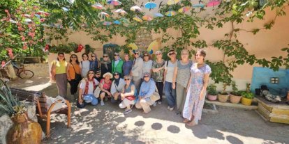 Darende’de sanat evine ziyaretçi akını