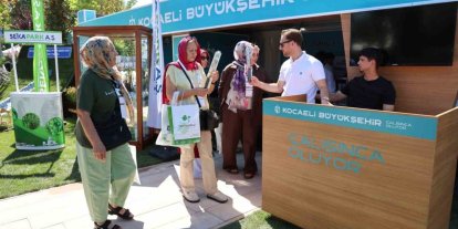 Ormanya ürünleri fuarda alıcılarla buluştu