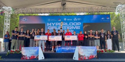 KBÜ’nün PARTECH Hyperloop Takımı Türkiye ikincisi oldu