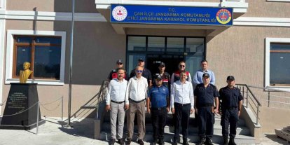 Etili köyü jandarma karakolunda inceleme yapıldı