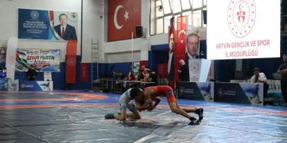 20 Ülkeden 140 sporcu, Artvin’de minderde