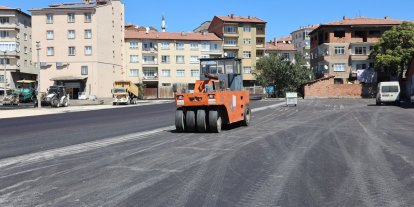 Sungurlu Eski Sanayi Sitesi sıcak asfaltla buluşturuldu