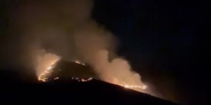 Çankırı’da etkili olan arazi yangını uzun uğraşlar sonucu kontrol altına alındı