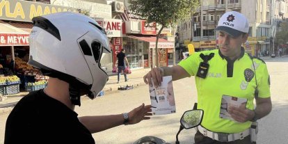 Elazığ’da 89 motosiklet sürücüsüne 848 bin lira ceza