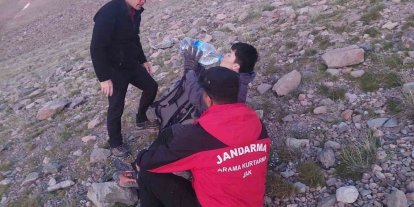 Erciyes Dağı’nda mahsur kalan yabancı uyruklu kişi kurtarıldı