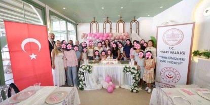 Yüreğimizdeki Işık Projesi kapsamında kimsesiz çocukların doğum günleri kutlandı