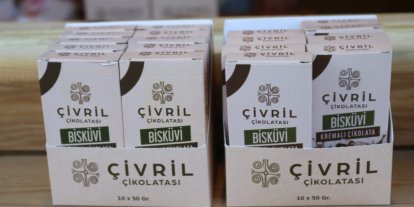 Çivril’in tarımsal ürünleri çikolataya dönüştü