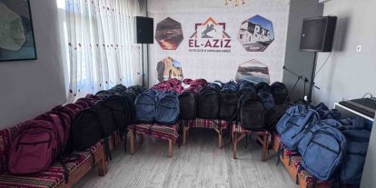Elazizder’den 350 yetim ve öksüz öğrenciye kırtasiye desteği