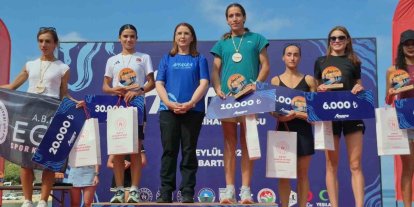 Tarihi Amasra’nın muhteşem doğasında düzenlenen koşuya yoğun ilgi
