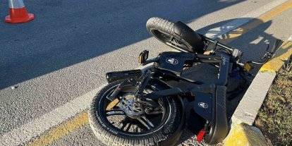 Çorum’da minibüsün çarptığı elektrikli bisikletli çocuk yaralandı