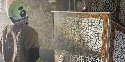 Kırıkhan’da camide yangın çıktı