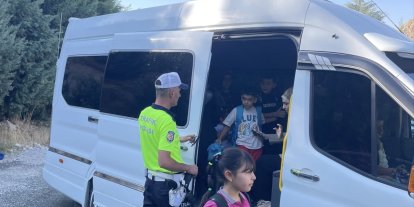 Çemişgezek’te eğitim yılının ilk gününde öğrenci servislerine sıkı denetim