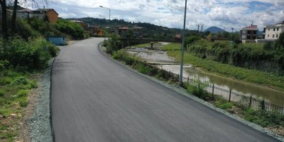 Ordu’da sıcak asfalt çalışmaları