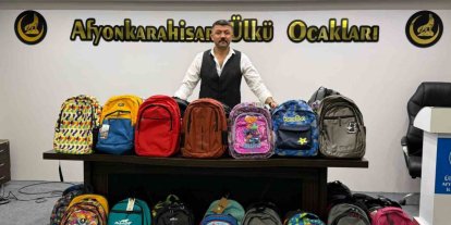 Ülkü Ocakları’ndan öğrencilere eğitim desteği