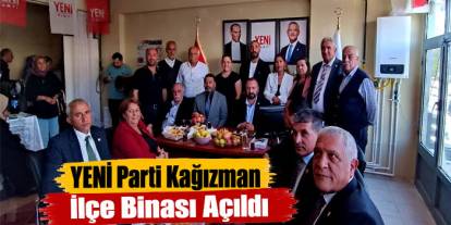 YENİ Parti Kağızman İlçe Binası Açıldı
