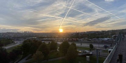 İstanbul’da muhteşem gün doğumu mest etti