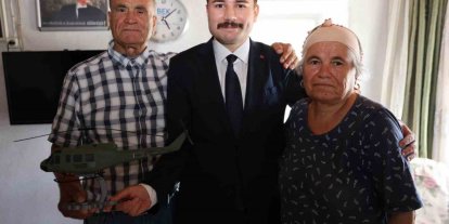 Gökçeada Kaymakamı Acar’dan Kıbrıs Gazilerine vefa ziyareti