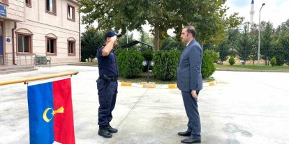 Yüzbaşı rütbesine yükselen Osmaneli İlçe Jandarma Komutanı Soy’a başarı dileği
