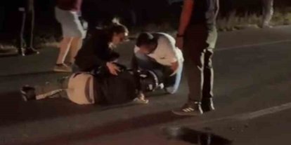 Avrupa turuna çıkan Fransız turist, koyunlara çarptı: 3 koyun telef oldu