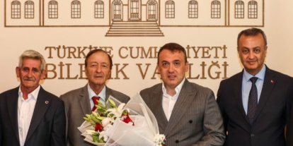 Vali Sözer, Ahilik Haftası heyetini kabul etti