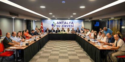 Antalya’da suyun geleceği masaya yatırıldı